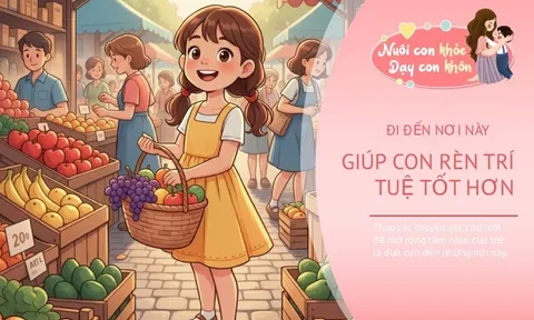 Cách tốt để mở rộng tầm nhìn của trẻ là đưa con đến 5 nơi này