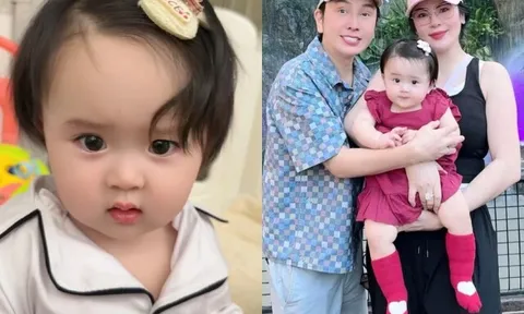 Con gái Phương Lê chưa biết nói đã mê hát hò, tương lai "nối nghiệp" NSƯT Vũ Luân