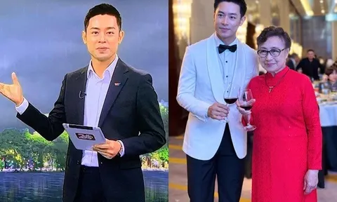 BTV VTV từng là "nam thần duy nhất" của bản tin thời tiết, được giọng đọc huyền thoại Kim Tiến chúc mừng