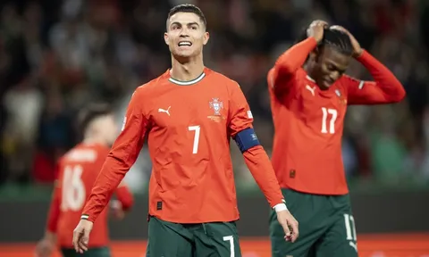 Ronaldo rời tuyển, Bồ Đào Nha tức tốc trao áo số 7 cho Leao