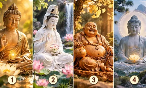 Chọn 1 bức tượng Phật bạn thấy thu hút nhất để xem khả năng giữ bình tĩnh