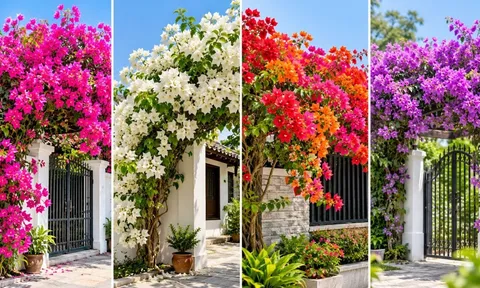 Tuổi con giáp nào hợp trồng hoa giấy phong thủy?