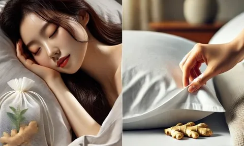 Vì sao nên đặt nhánh gừng tươi dưới gối trước khi ngủ?