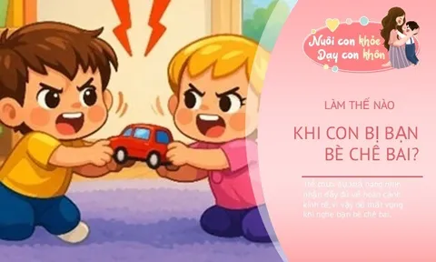 “Bạn nói nhà mình nghèo, con không muốn đi học nữa”: Câu trả lời của mẹ giúp con tự tin hơn