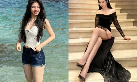 Con gái cô giúp việc ở Khánh Hòa lớn lên thành mỹ nhân "trăm tỷ", chăm mặc cắt xẻ khoe chân dài miên man