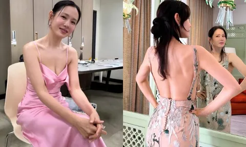 Mỹ nhân xinh từ bé mang thai sau khi "phim giả tình thật" với bạn diễn, sinh xong khoe rãnh lưng đẹp mê