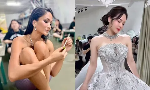 Sao Việt 24h: H'Hen Niê đi quay gặp cảnh ngập vẫn thản nhiên ngồi ăn ốc; Nhật Kim Anh hóa cô dâu kèm câu hỏi ẩn ý