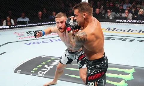 Justin Gaethje: Sẵn sàng tái đấu Dustin Poirier, nhưng ngai vàng mới là đích đến