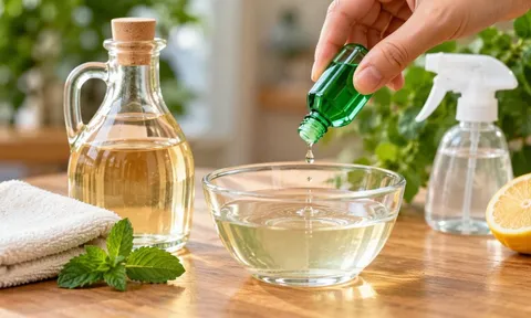 Trộn dầu gió với giấm: Mẹo nhỏ trong nhà, 4 cách dùng đơn giản nhiều người chưa biết