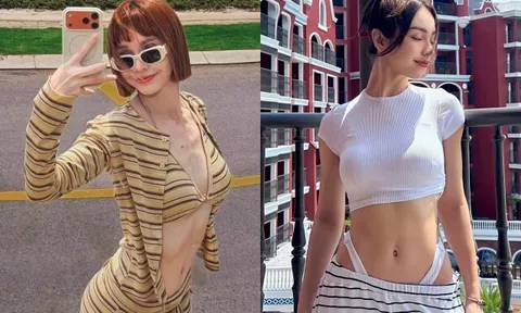 Cô gái Việt với vẻ đẹp Pháp chăm diện bikini khoe cơ bụng "nét" như tạc tượng, từng chi 200 triệu chụp bộ ảnh nóng bỏng