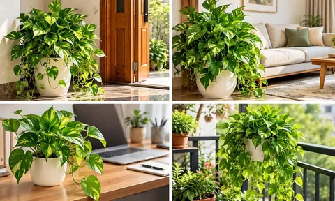 Trồng cây trầu bà ở 4 vị trí này, nhà vừa xanh đẹp vừa được cho là đón sinh khí