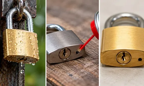 Vì sao ổ khóa thường có thêm lỗ nhỏ bên dưới? Công dụng thực sự không phải ai cũng biết