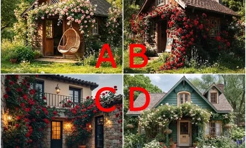 Trắc nghiệm: Chọn 1 ngôi nhà hoa hồng, hé lộ người bạn đời lý tưởng mà bạn đang tìm kiếm