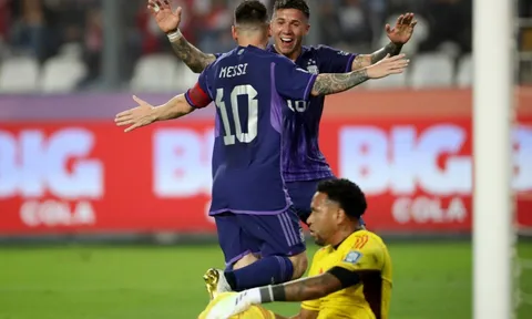 Giành chiến thắng đậm, Enzo gửi lời tri ân tới Messi