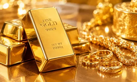 Bảng giá vàng 9999 24K 18K SJC DOJI PNJ hôm nay 4/10/2026