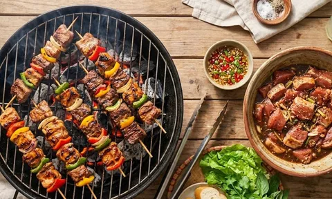 Cách ướp thịt nướng đậm đà, mềm mọng, không khô