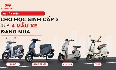 Xe máy điện cho học sinh cấp 3: Gợi ý 4 mẫu xe đáng mua