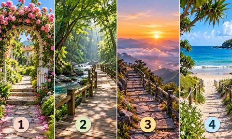Chọn 1 lối đi bạn muốn bước vào, xem điều mới mẻ nào sắp mở ra