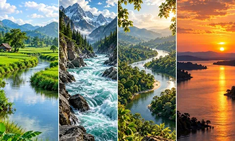 Đâu là dòng sông mà bạn thích nhất?