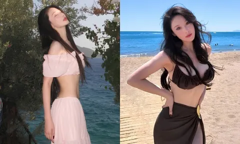 Mỹ nhân đi show thực tế "hốt" luôn chồng quân nhân, sau sinh mặc bikini khoe vòng eo đẹp ngất ngây