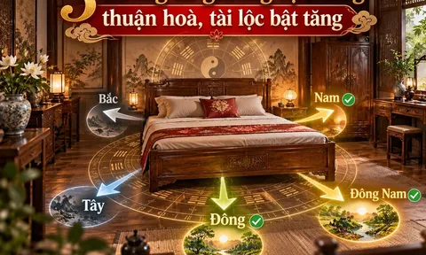 3 hướng kê giường vợ chồng thuận hoà, tài lộc bật tăng