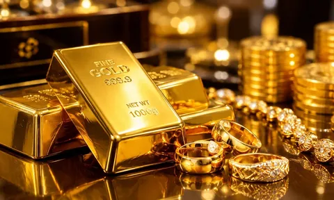 Bảng giá vàng 9999 24K 18K SJC DOJI PNJ hôm nay 6/10/2026