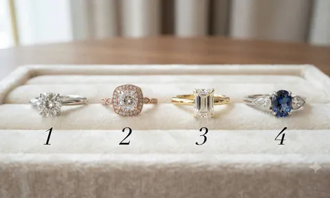 Chọn 1 chiếc nhẫn bạn thích nhất