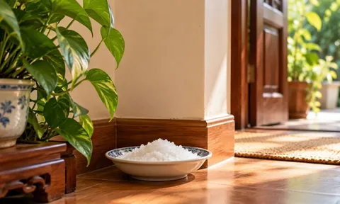 Vì sao nhiều người thích để đĩa muối ở góc nhà?