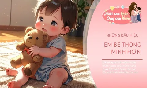 Không cần chờ con lớn, 6 biểu hiện từ năm đầu đời cho thấy trẻ có IQ cao