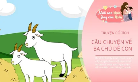Truyện cổ tích: Ba chú dê con