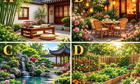 Trắc nghiệm: Chọn một khu vườn, đoán xem ai là chỗ dựa vững chắc nhất của bạn? Là người bạn đời hay chính bạn?