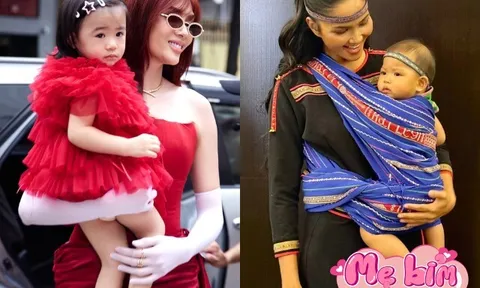 2 mẹ bỉm Vbiz đụng độ trong "The Face Vietnam": Cùng bế con đi làm, về dáng "thần tốc" sau sinh