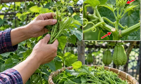 Cách trồng su su ra ngọn tua tủa, mập đều