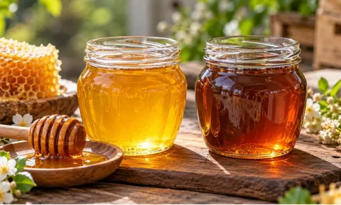 Mật ong chuyển từ màu vàng sang nâu sậm vì sao, có nên dùng tiếp?