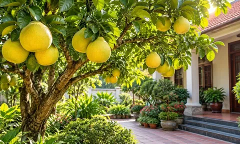 Trồng cây bưởi ở đâu để tốt phong thủy? 4 vị trí vừa đẹp nhà vừa được xem là hút tài lộc
