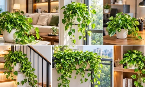 Những vị trí nên đặt cây trầu bà phong thủy, vừa đẹp nhà vừa được xem là hút tài lộc