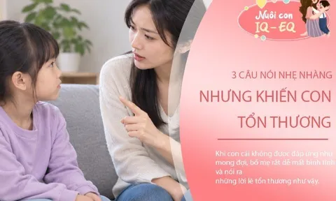 3 kiểu nói tưởng là dạy con, nhưng lại khiến con tổn thương