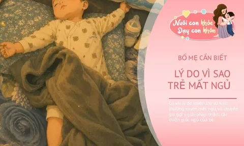 Mẹ lo lắng đêm nào con cũng thức dậy nhiều lần để bú, chuyên gia mách 4 cách giúp bé ngủ sâu giấc