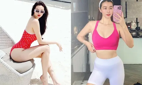 Mỹ nhân An Giang sở hữu gần 1.000 bộ đồ tập, da trắng như bông bưởi, có cả "núi" đồ hiệu