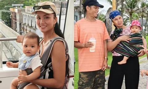 H'Hen Niê đưa con gái hơn 1 tuổi đến lớp học, em bé Ê Đê được bà ngoại nhận xét nhanh nhẹn giống mẹ