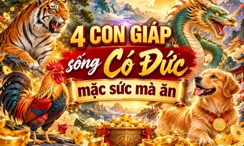 4 con giáp sống Có Đức mặc sức mà ăn