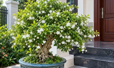 Cách trồng cây Mai Chiếu Thủy trong chậu xanh tốt, nở hoa trắng xóa