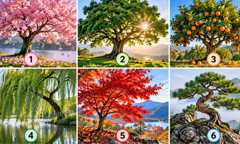  Chọn 1 hình ảnh cái cây, xem tâm trạng hiện tại của bạn đang thế nào