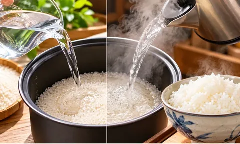 Nấu cơm dùng nước nguội hay nước nóng?