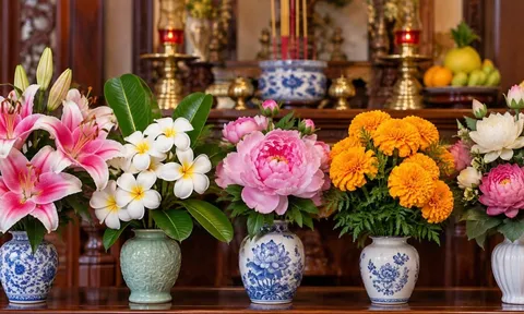 Thắp hương trên ban thờ, hãy cẩn thận với 5 loại hoa này, nhiều người chưa biết