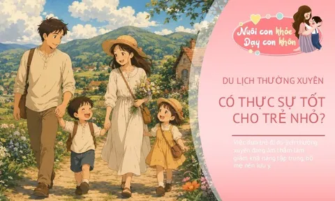 Tưởng cho con đi du lịch là tốt, bố mẹ không ngờ đang vô tình khiến con ngày càng học kém