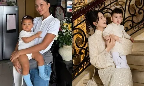 2 con sao Việt cao vượt chuẩn của Tổ chức Y tế Thế giới: Ái nữ H'Hen Niê giống mẹ, con trai Mai Ngọc lanh lợi