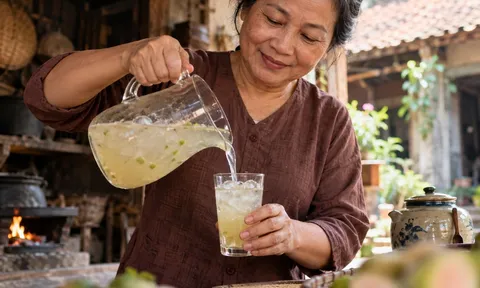 2 loại quả sẵn có trong vườn, pha nước vừa bổ vừa ngon