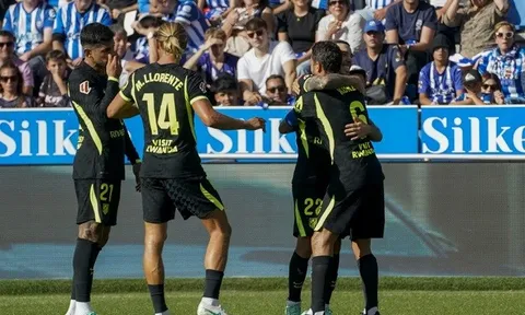 Atletico hạ Alaves nhờ bàn thắng phút 87
