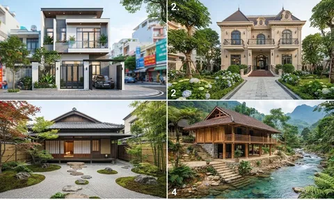 Chọn 1 ngôi nhà bạn thích nhất sẽ nói lên tương lai bạn giàu có cỡ nào?